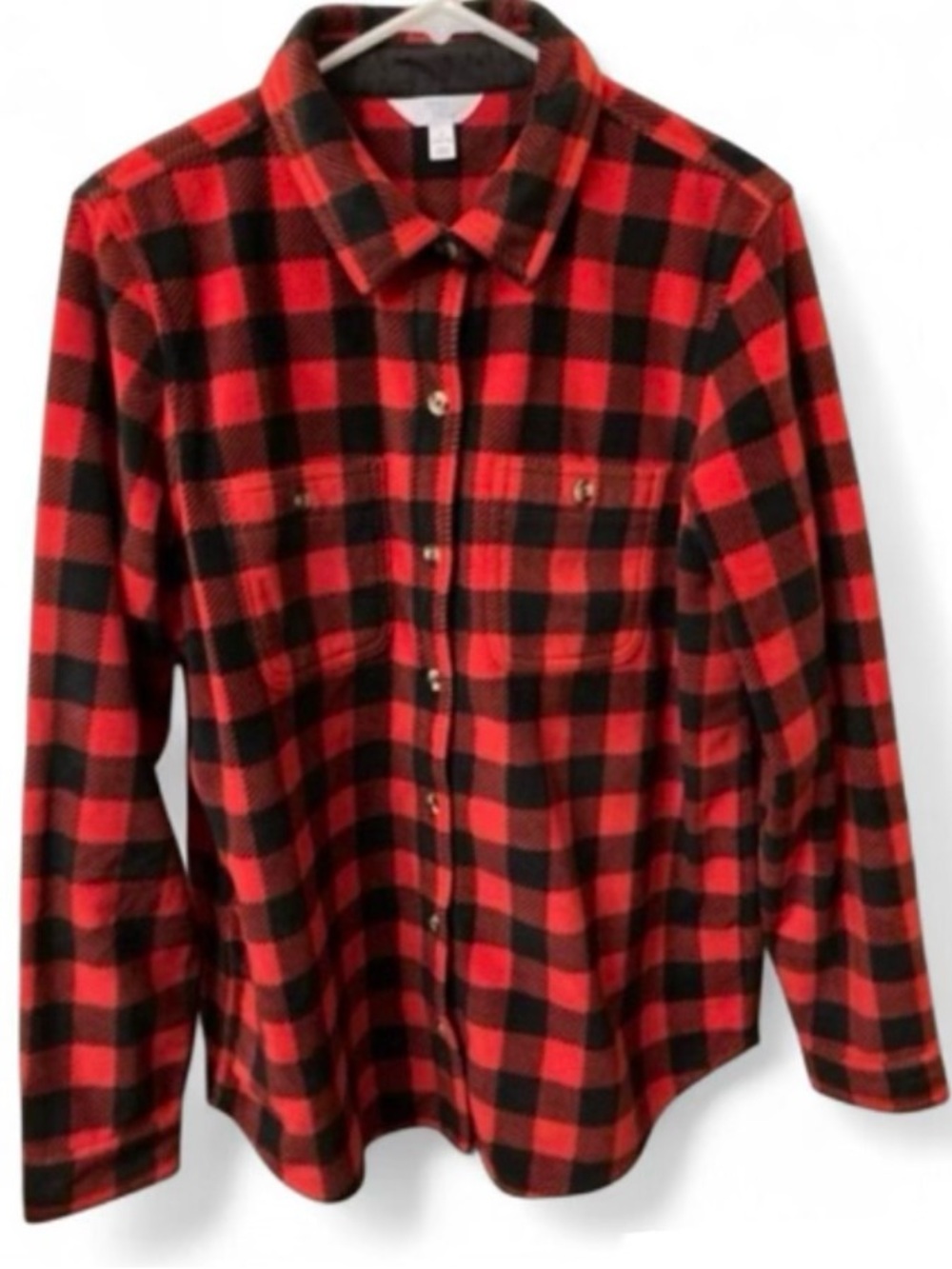 Ladies Buffalo Plaid Top or Jacket